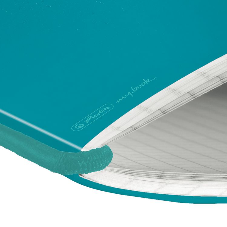 Produktbild: Herlitz Notizheft flex A5 40 Blatt kariert caribbean turquoise