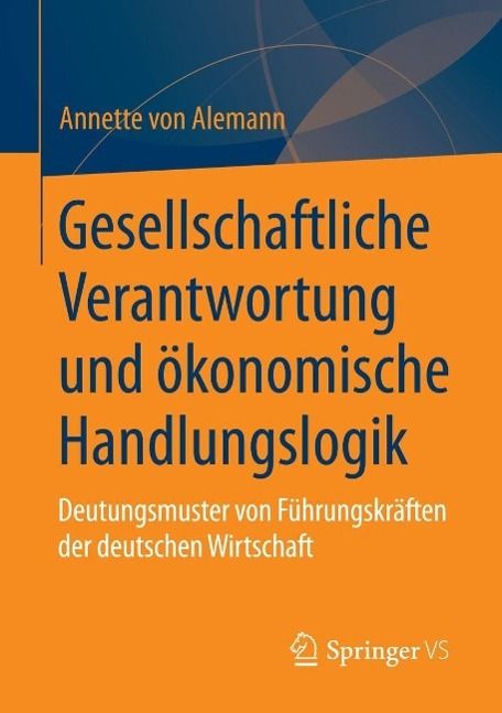 Produktbild: Gesellschaftliche Verantwortung und &ouml;konomische Handlungslogik