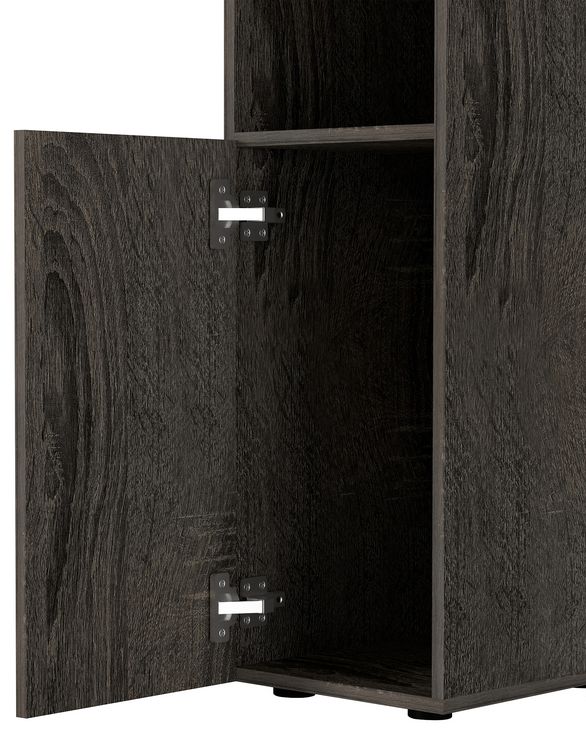 Produktbild: Holz Nachttisch Beistellm&ouml;bel Seitenschrank Narila