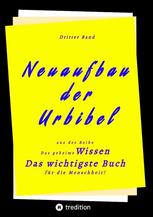 Produktbild: 3. Band von Neuaufbau der Urbibel