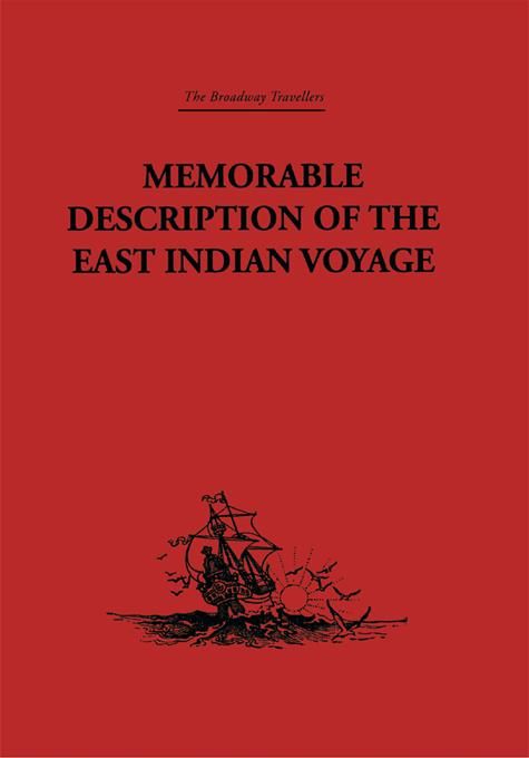 Produktbild: Memorable Description of the East Indian Voyage