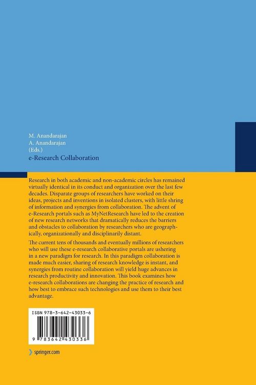 Produktbild: E-Research Collaboration