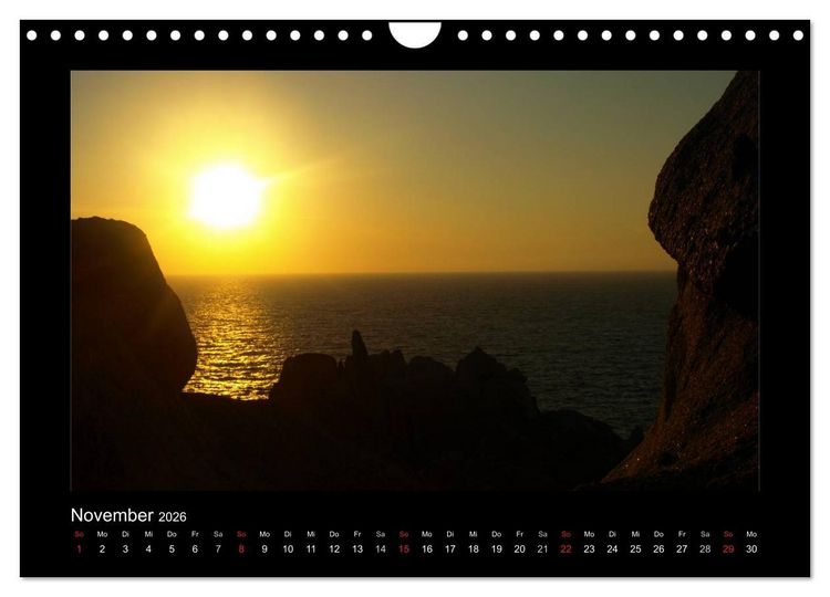 Produktbild: Sardinien (Wandkalender 2026 DIN A4 quer), CALVENDO Monatskalender