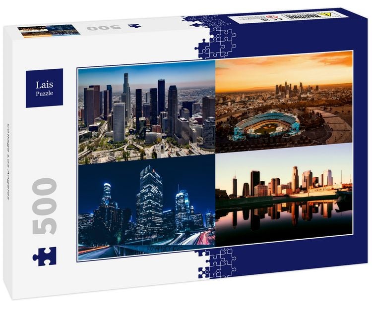 Produktbild: Lais Puzzle Collage Los Angeles 500 Teile