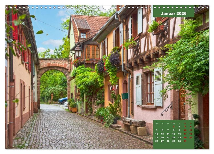 Produktbild: Kaisersberg Perle des Elsass (Wandkalender 2026 DIN A3 quer), CALVENDO Monatskalender