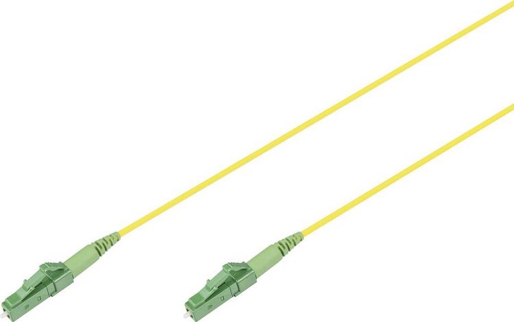 Produktbild: Digitus DK-2933-15-APC-SX Glasfaser LWL Anschlusskabel 15m Gelb, Gelb-Gr&uuml;n, Gr&uuml;n, Gr&uuml;n-Gelb [1x LC APC-Stecker - 1x LC
