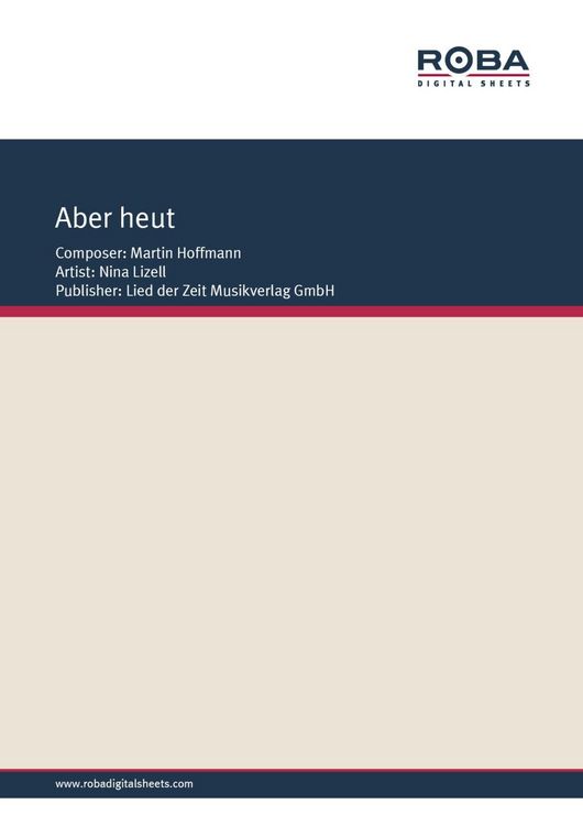 Produktbild: Aber heut
