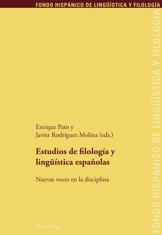 Produktbild: Estudios de filolog&iacute;a y lingue&iacute;stica espa&ntilde;olas