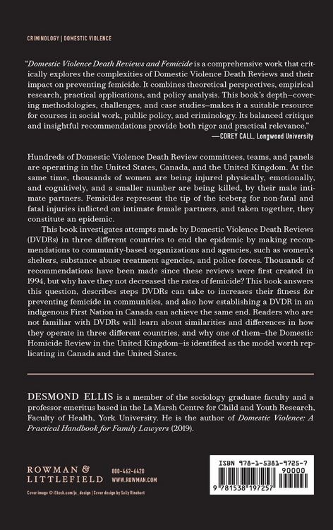 Produktbild: Domestic Violence Death Reviews and Femicide