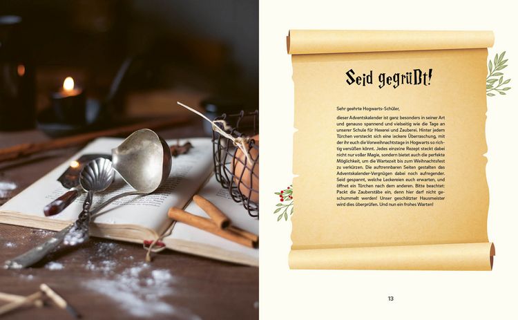 Produktbild: Mein Adventskalender-Backbuch für Potterheads and Friends