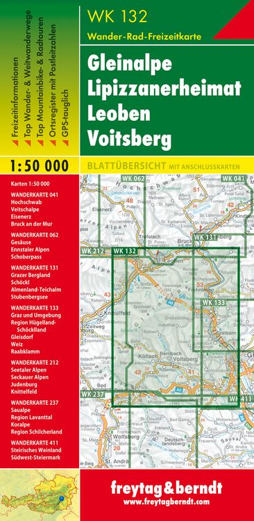 Produktbild: Gleinalpe - Lipizzanerheimat -Leoben - Voitsberg