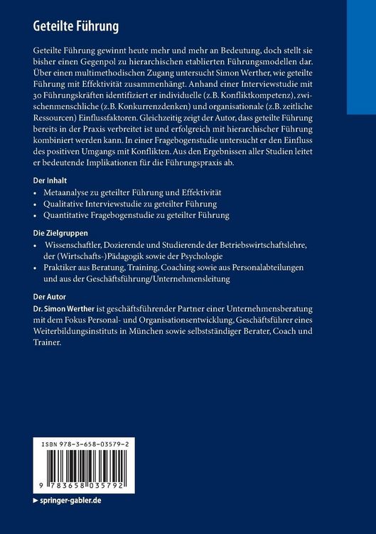 Produktbild: Geteilte F&uuml;hrung