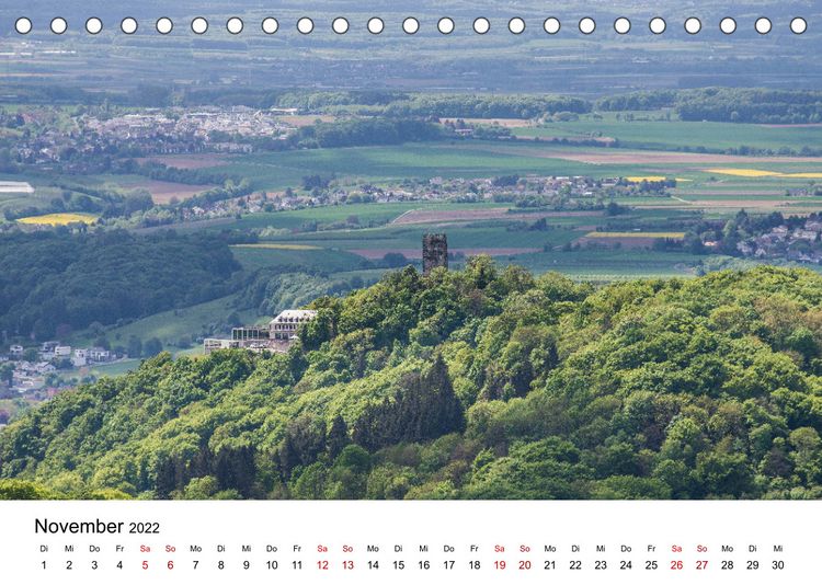 Produktbild: Der Drachenfels - Sch&ouml;ne Aussichten (Tischkalender 2022 DIN A5 quer)