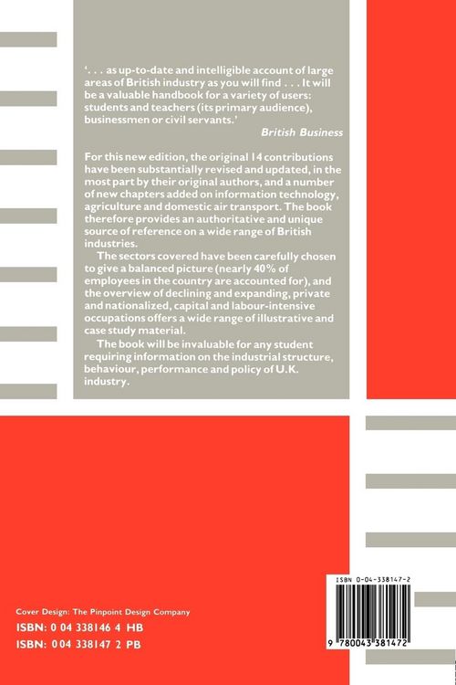 Produktbild: The Structure of British Industry