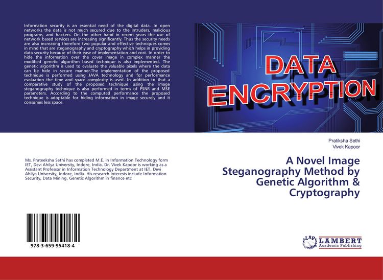 Produktbild: A Novel Image Steganography Method by Genetic Algorithm & Cryptography