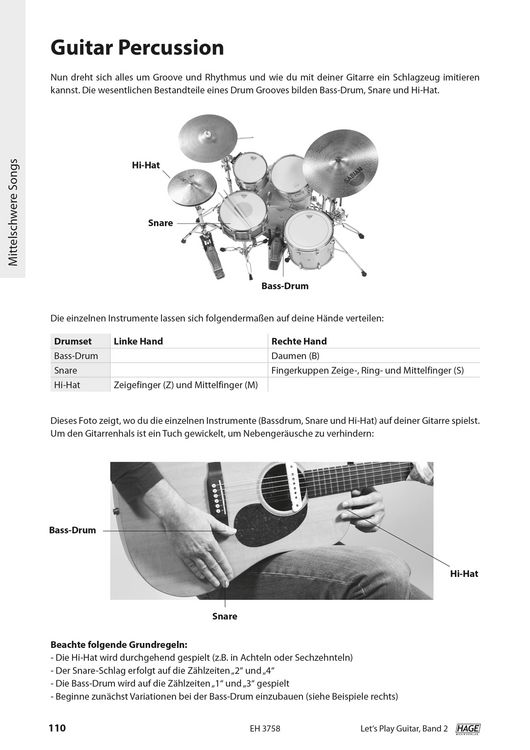 Produktbild: Let's Play Guitar - Band 2 mit 2 CDs und QR-Codes
