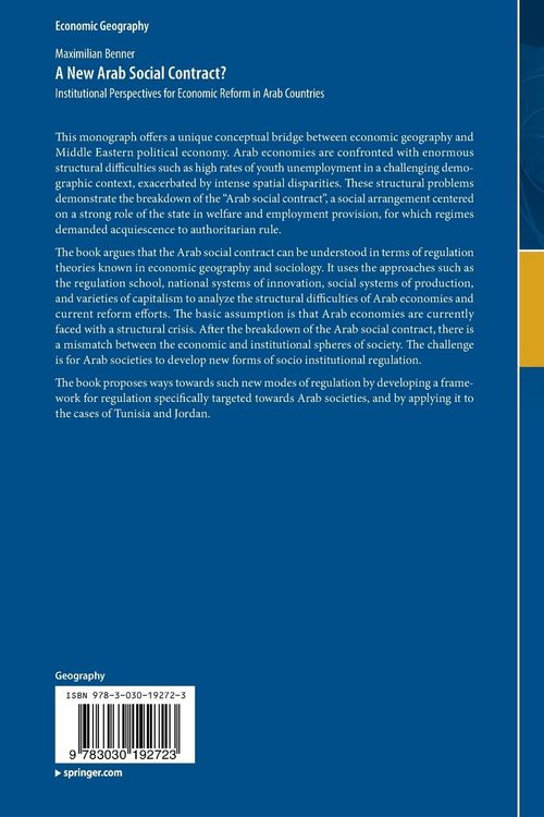 Produktbild: A New Arab Social Contract?