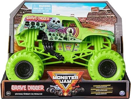 Grave Digger Pista Monster Jam Zombie Monster Jam, Offizieller - Main Image