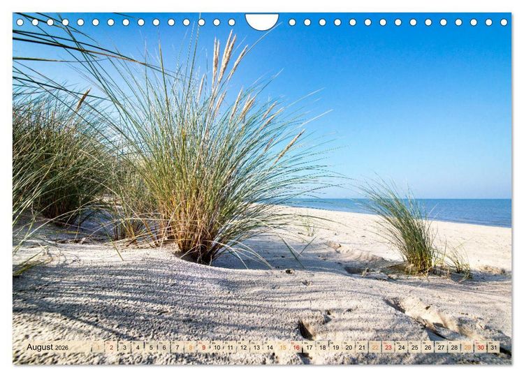 Produktbild: Maritime K&uuml;stenorte - von Greetsiel, &uuml;ber Neuharlingersiel bis Schillig (Wandkalender 2026 DIN A4 quer), CALVENDO Monatskalender