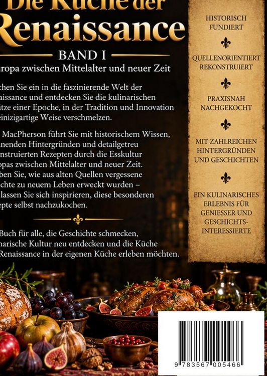 Produktbild: DIE K&Uuml;CHE DER RENAISSANCE