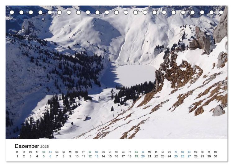 Produktbild: Stockhorn &ndash; &Uuml;ber Stock und Stein (Tischkalender 2026 DIN A5 quer), CALVENDO Monatskalender