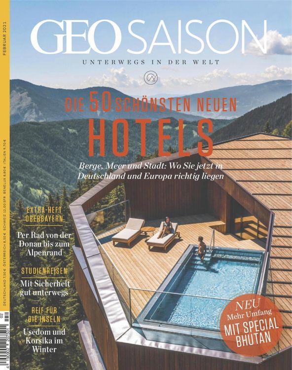 Produktbild: GEO SAISON 02/2021 - Die 50 sch&ouml;nsten neuen Hotels