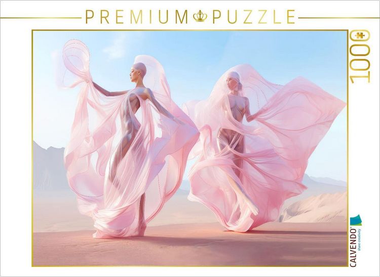 Produktbild: CALVENDO Puzzle T&auml;nzer mit surrealistischem Stil | 1000 Teile Lege-Gr&ouml;&szlig;e 64x48cm Foto-Puzzle f&uuml;r gl&uuml;ckliche Stunden