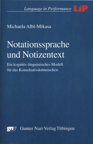 Produktbild: Notationssprache und Notizentext