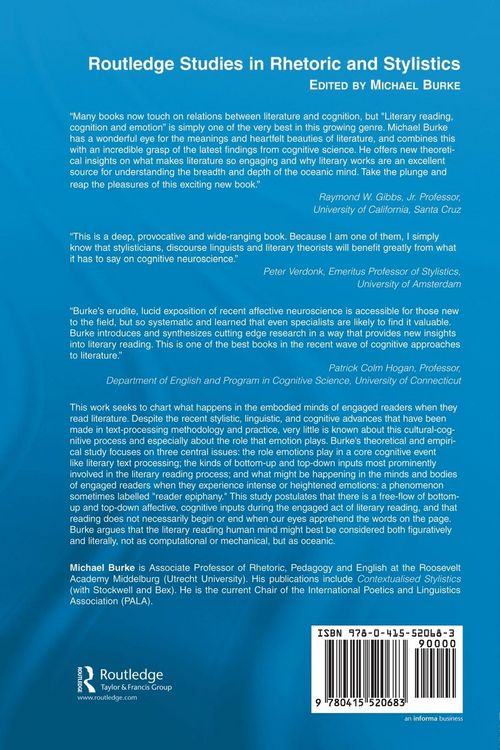 Produktbild: Literary Reading, Cognition and Emotion