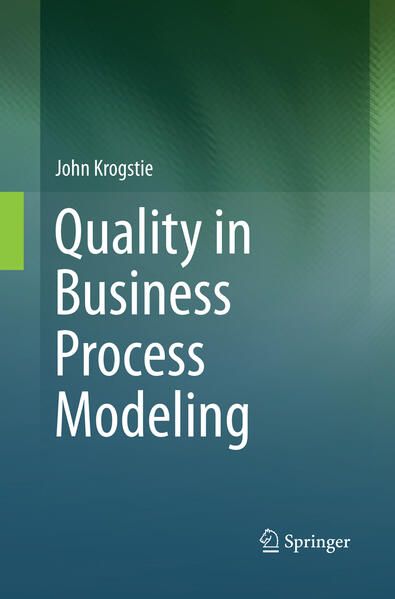 Produktbild: Quality in Business Process Modeling