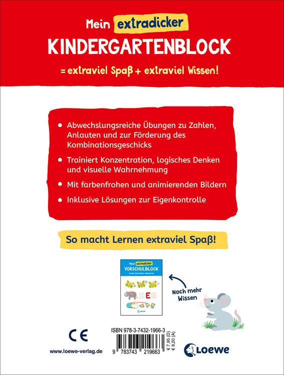 Produktbild: Mein extradicker Kindergartenblock