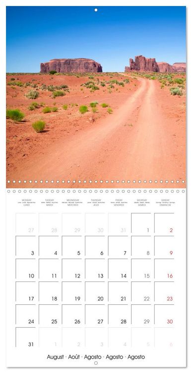 Produktbild: Monument Valley &ndash; Gorgeous Scenic Views (Wall Calendar 2026 12 &times; 12 Inch) CALVENDO 12 Month Wall Calendar