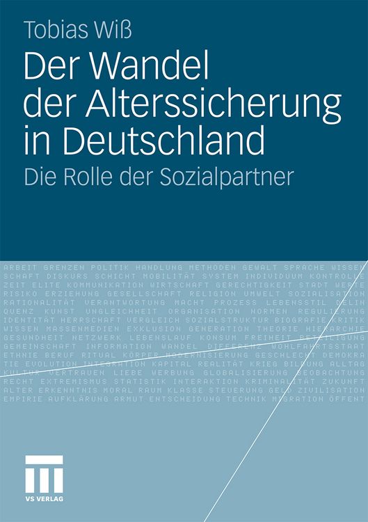 Produktbild: Der Wandel der Alterssicherung in Deutschland