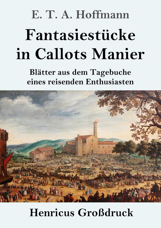 Produktbild: Fantasiest&uuml;cke in Callots Manier (Gro&szlig;druck)