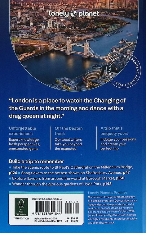 Produktbild: Lonely Planet London