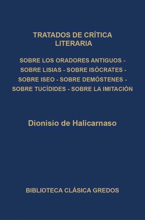 Produktbild: Tratados de cr&iacute;tica literaria