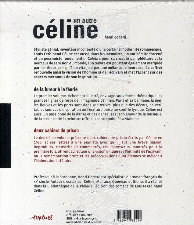 Produktbild: Un Autre Celine; Coffret: De la Fureur a la Feerie; Deux Cahiers de