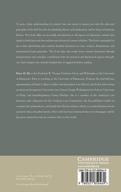 Produktbild: Contract Law