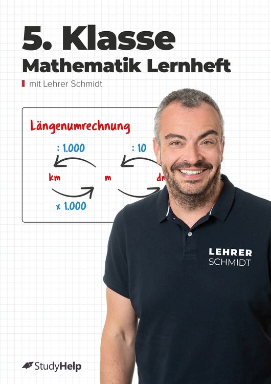Produktbild: 5. Klasse Mathematik Lernheft mit Lernvideos