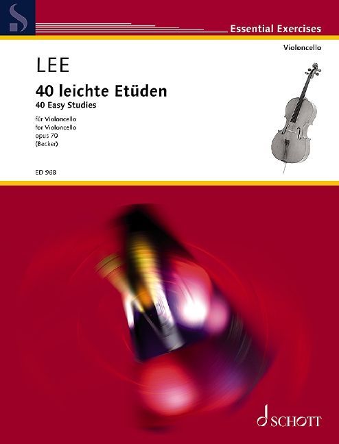 Produktbild: 40 leichte Et&uuml;den in der ersten Lage op.70, Violoncello