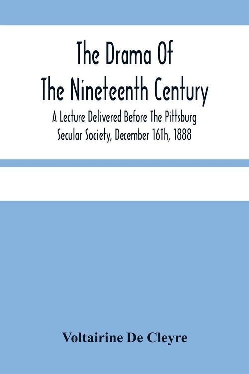 Produktbild: The Drama Of The Nineteenth Century