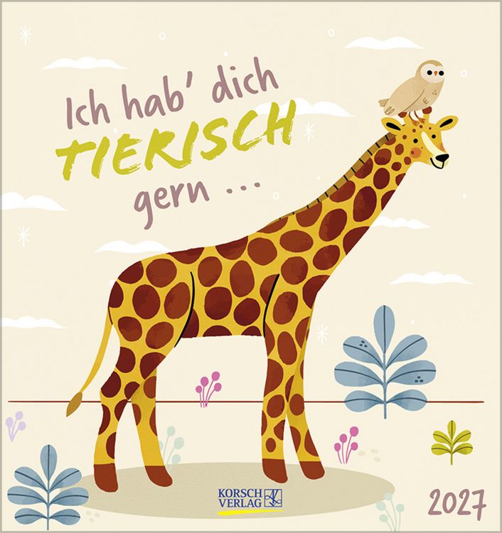 Produktbild: Ich hab dich tierisch gern 2027