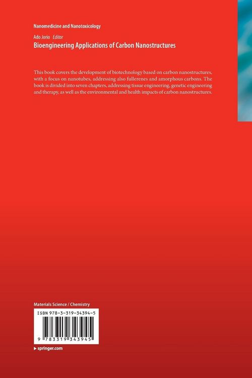 Produktbild: Bioengineering Applications of Carbon Nanostructures