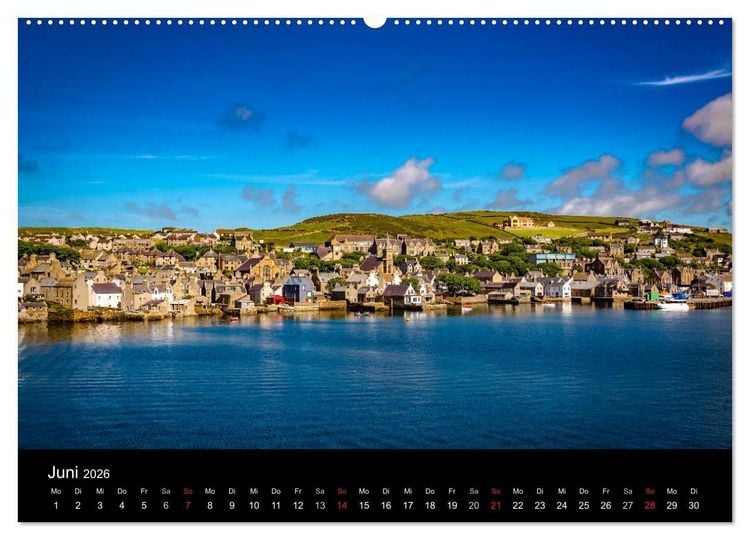 Produktbild: Schottlands Inseln (Wandkalender 2026 DIN A2 quer), CALVENDO Monatskalender