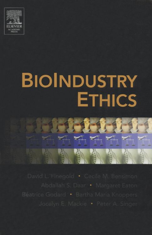 Produktbild: BioIndustry Ethics