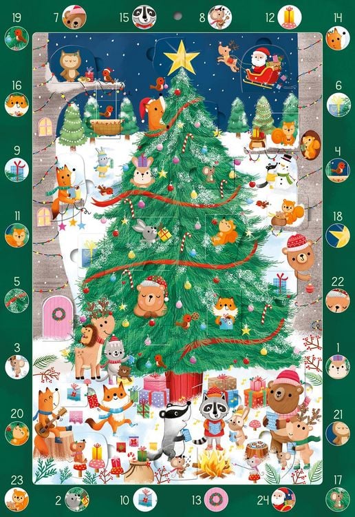 Produktbild: Mein Wimmel-Adventskalender: Kunterbunter Weihnachtsbaum