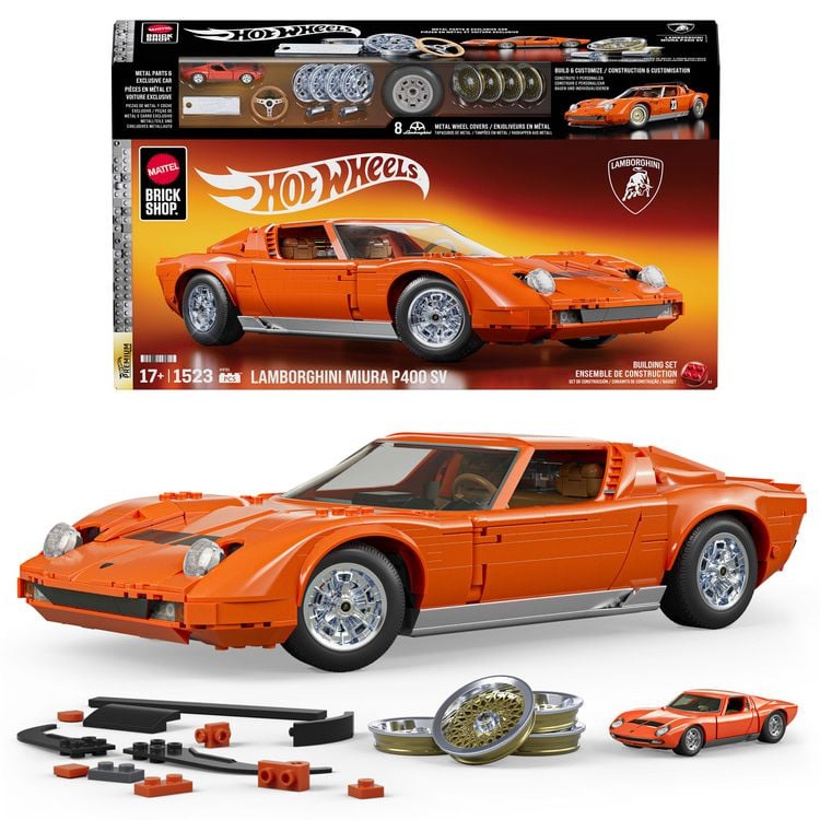 Produktbild: Mattel Brick Shop Premium Lambo.JHF61
