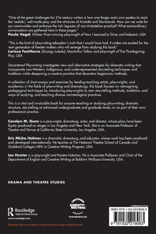 Produktbild: Decentered Playwriting