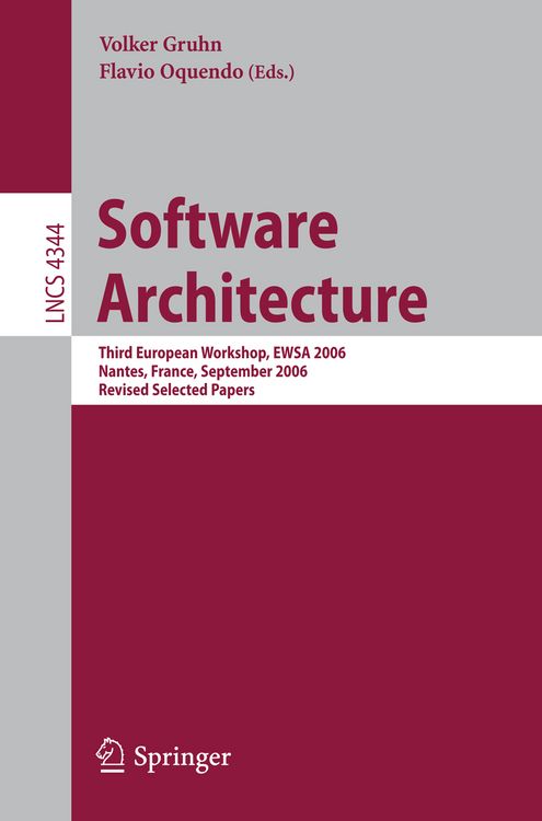 Produktbild: Software Architecture