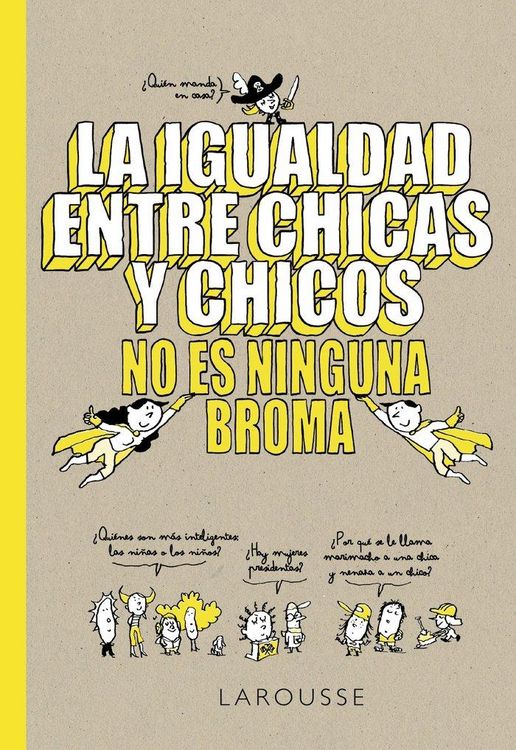Produktbild: La igualdad entre chicas y chicos no es ninguna broma
